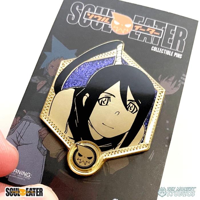 Soul Eater Golden Series Tsubaki Enamel Pin Gallery Image 3