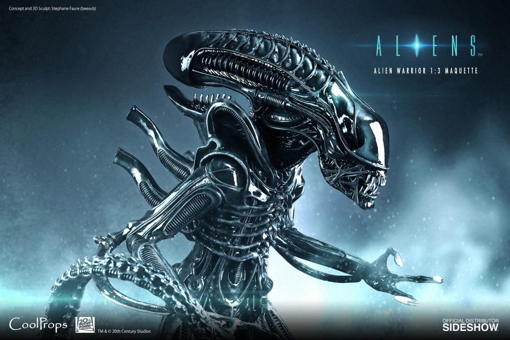 Aliens Alien Warrior 1/3 Scale Deluxe Maquette Gallery Image 8