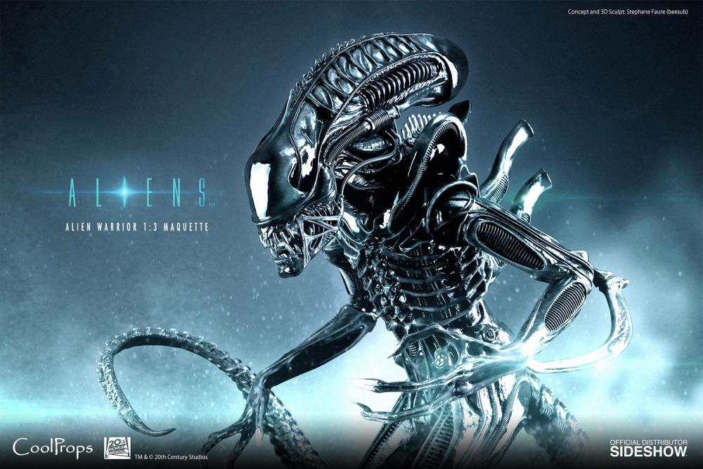 Aliens Alien Warrior 1/3 Scale Deluxe Maquette Gallery Image 5