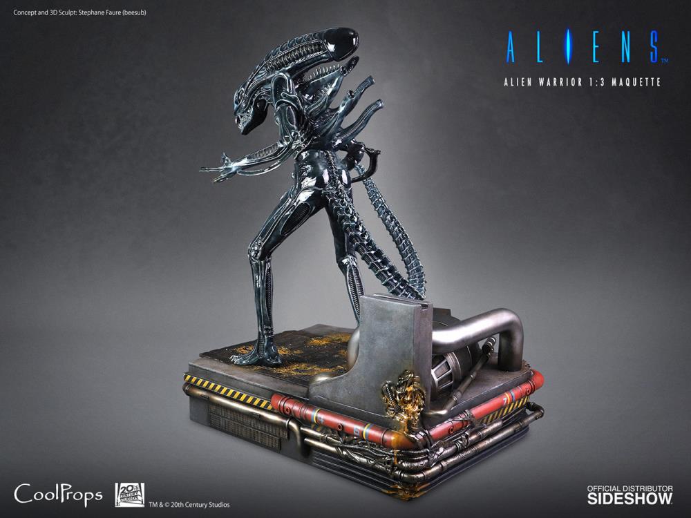 Aliens Alien Warrior 1/3 Scale Deluxe Maquette Gallery Image 16