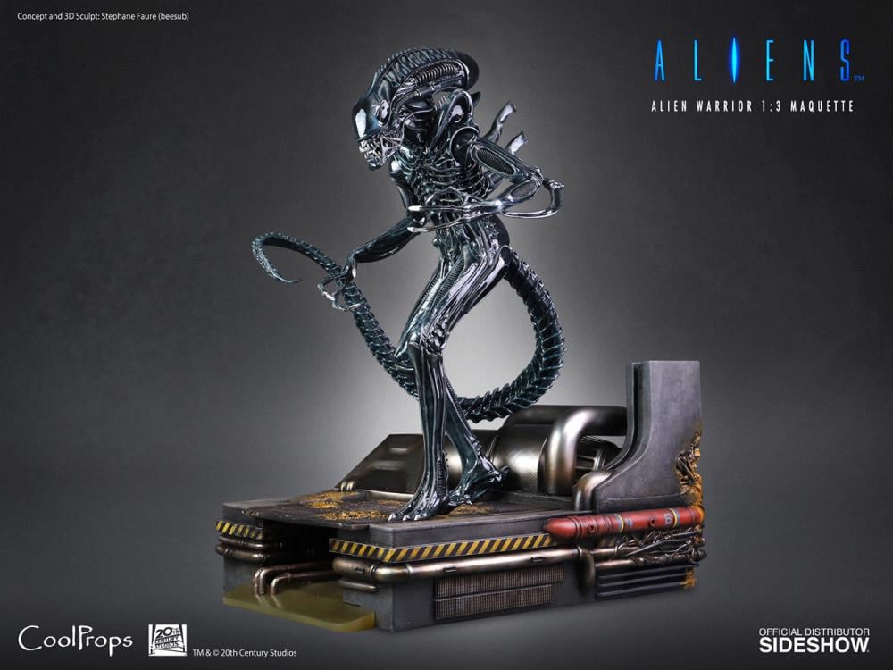Aliens Alien Warrior 1/3 Scale Deluxe Maquette Gallery Image 11