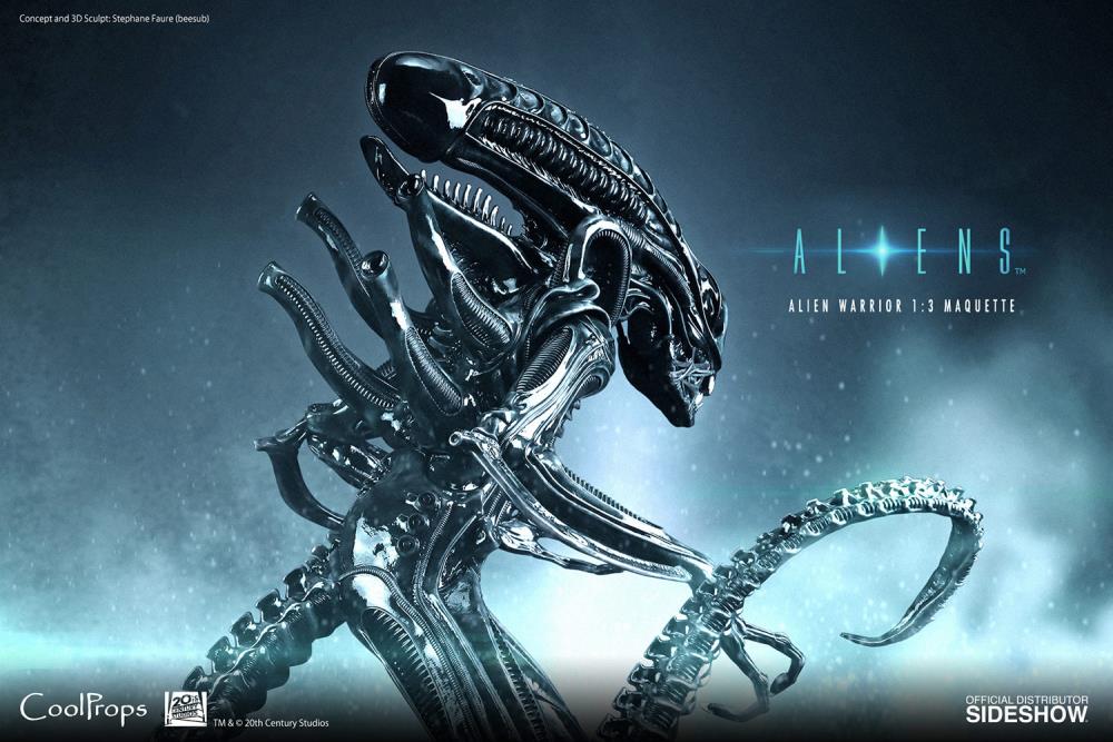 Aliens Alien Warrior 1/3 Scale Deluxe Maquette Gallery Image 7