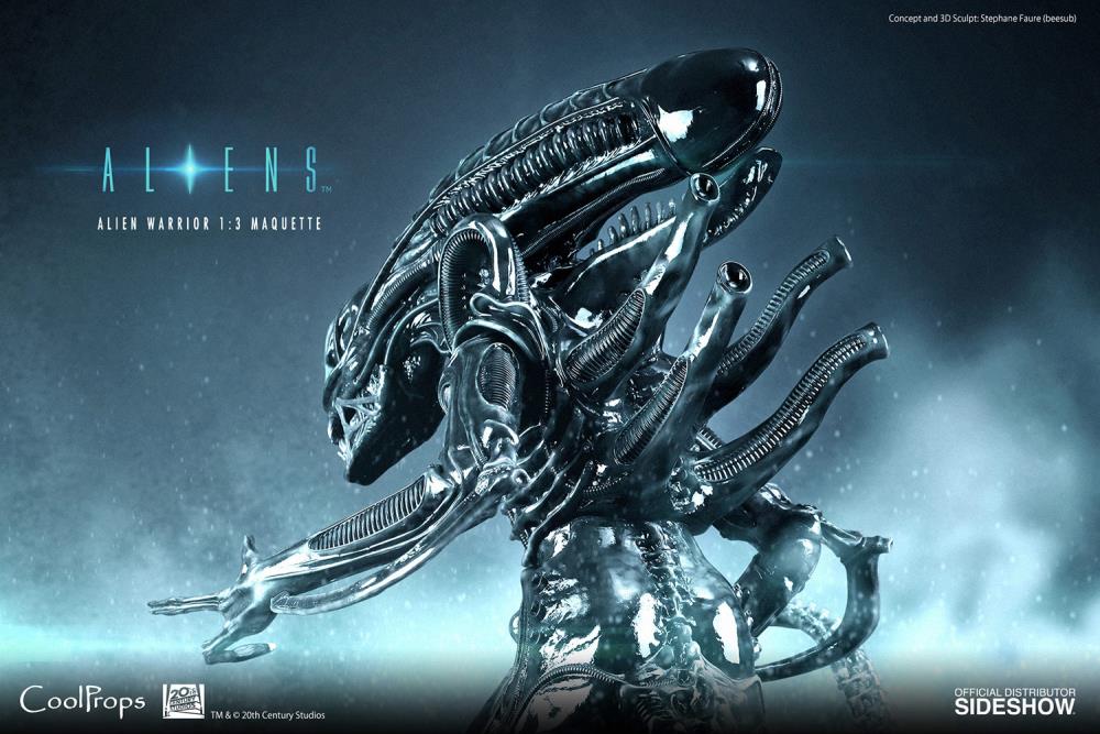 Aliens Alien Warrior 1/3 Scale Deluxe Maquette Gallery Image 6