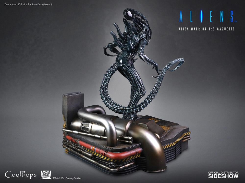 Aliens Alien Warrior 1/3 Scale Deluxe Maquette Gallery Image 17