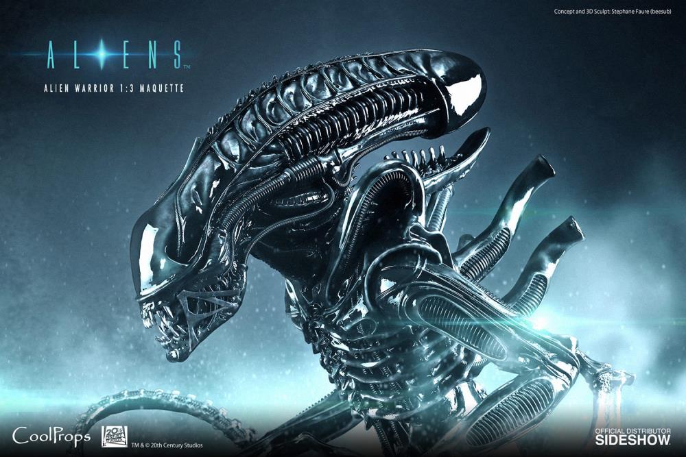 Aliens Alien Warrior 1/3 Scale Deluxe Maquette Gallery Image 4