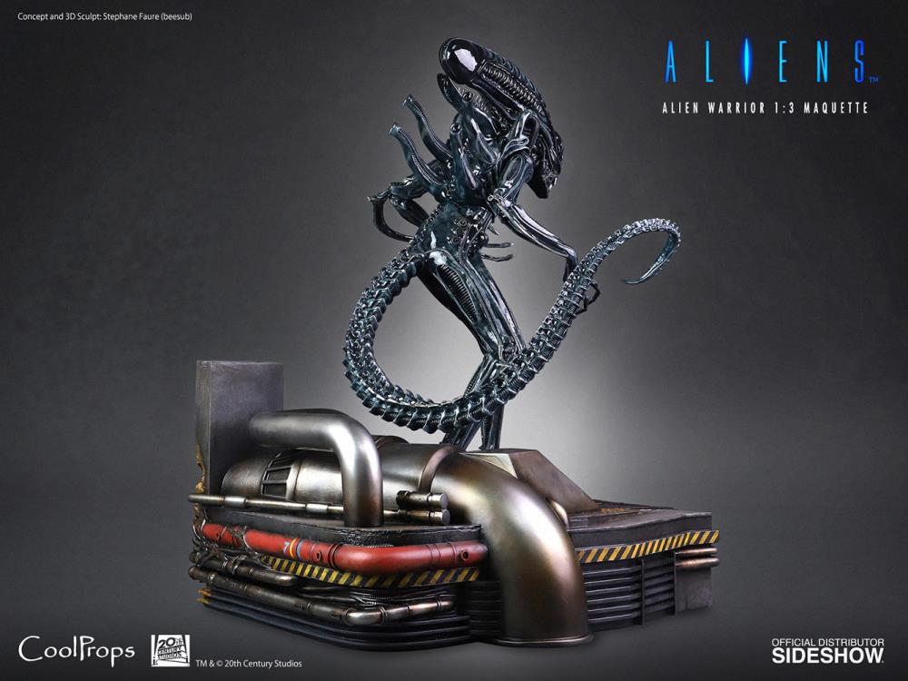 Aliens Alien Warrior 1/3 Scale Deluxe Maquette Gallery Image 14