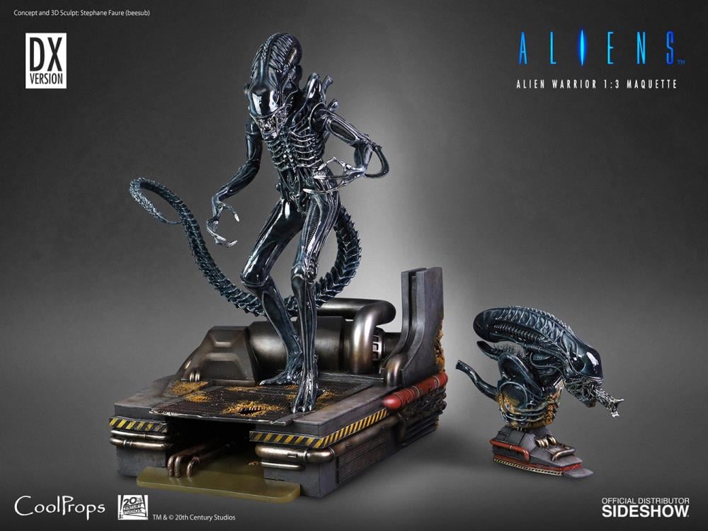 Aliens Alien Warrior 1/3 Scale Deluxe Maquette Gallery Image 9
