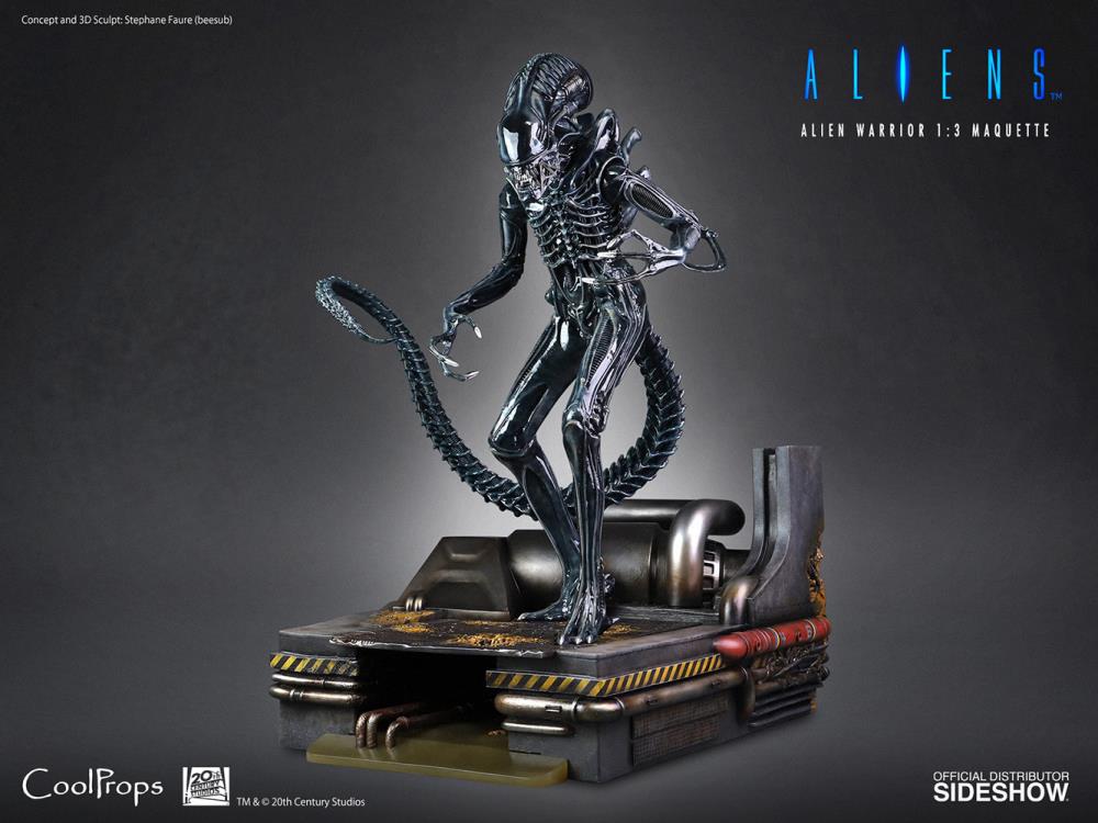 Aliens Alien Warrior 1/3 Scale Deluxe Maquette Gallery Image 12