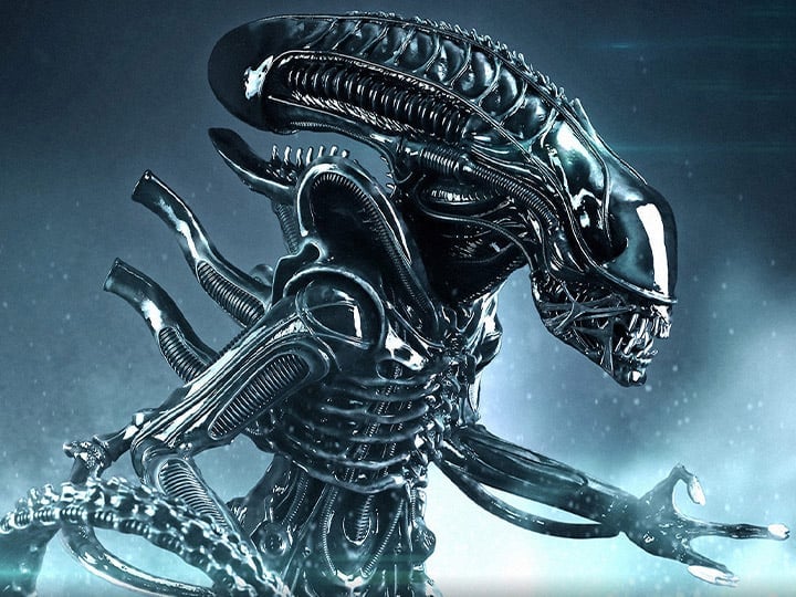Aliens Alien Warrior 1/3 Scale Deluxe Maquette Gallery Image 1