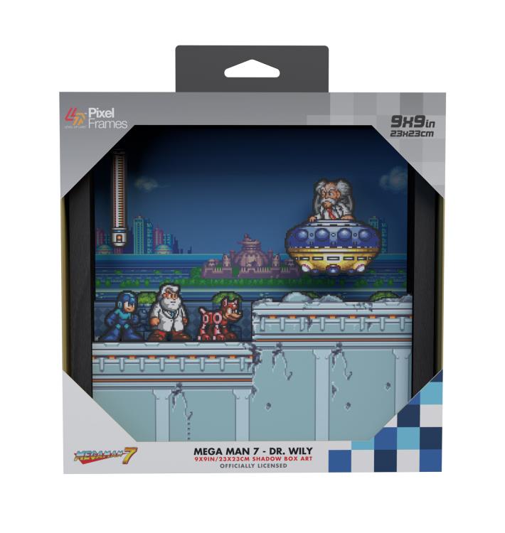 Mega Man 7 Dr. Wily Pixel Frame (9x9) Gallery Image 6