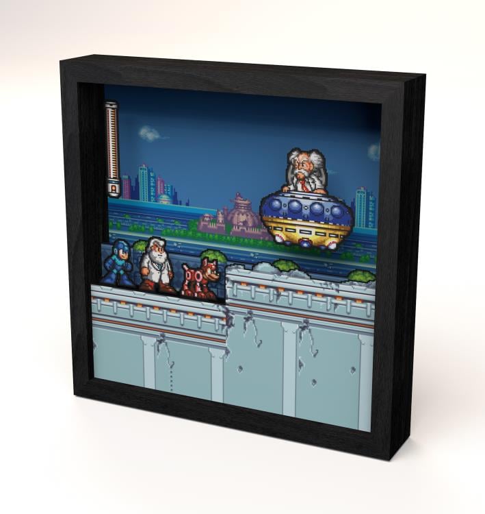 Mega Man 7 Dr. Wily Pixel Frame (9x9) Gallery Image 3