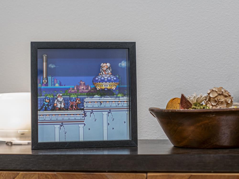Mega Man 7 Dr. Wily Pixel Frame (9x9) Gallery Image 9