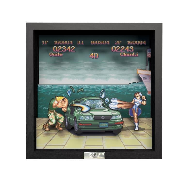 Street Fighter II Car Scene Pixel Frame (9x9) Gallery Image 5