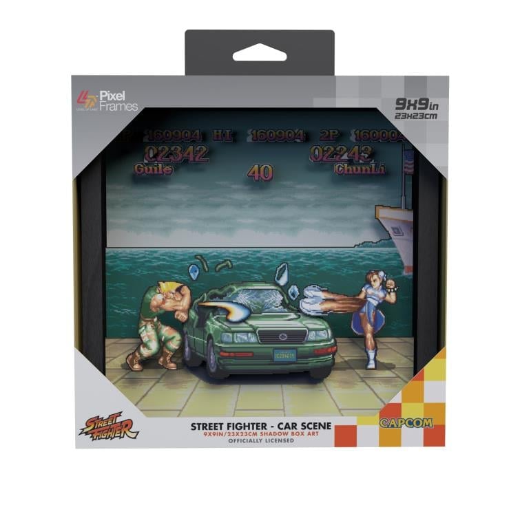 Street Fighter II Car Scene Pixel Frame (9x9) Gallery Image 6