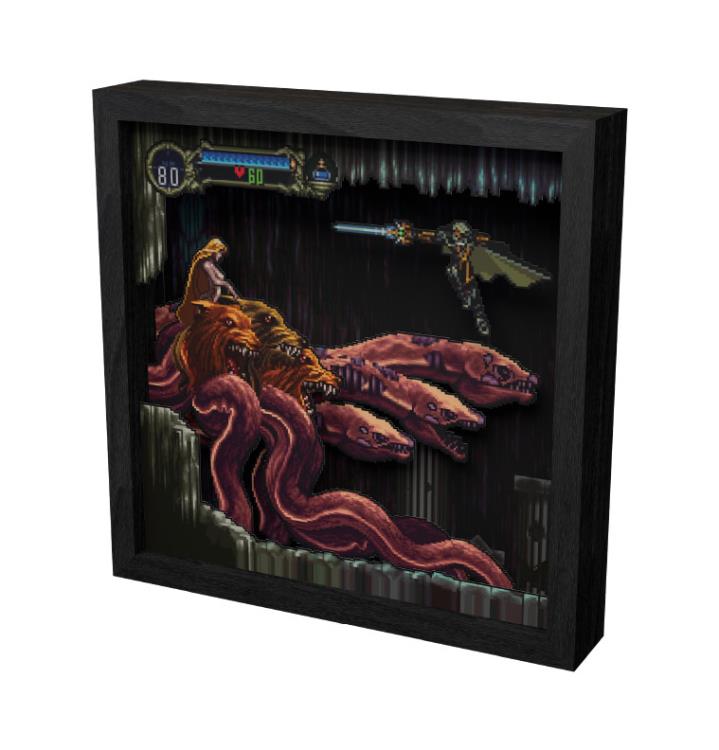 Castlevania: Symphony of the Night Scylla Boss Fight Pixel Frame (9x9) Gallery Image 3