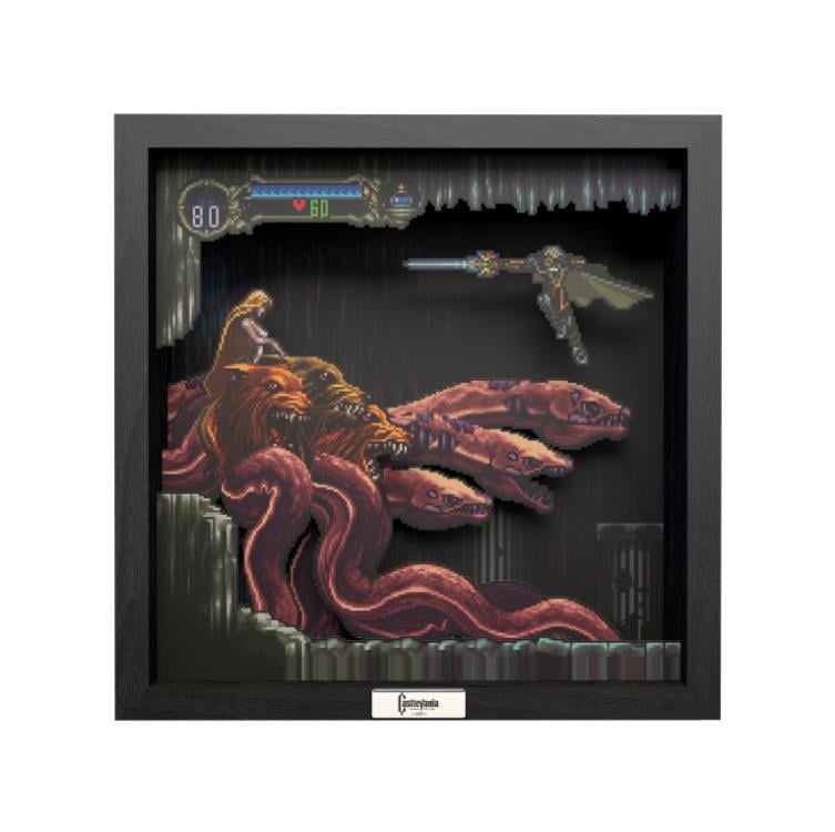 Castlevania: Symphony of the Night Scylla Boss Fight Pixel Frame (9x9) Gallery Image 5