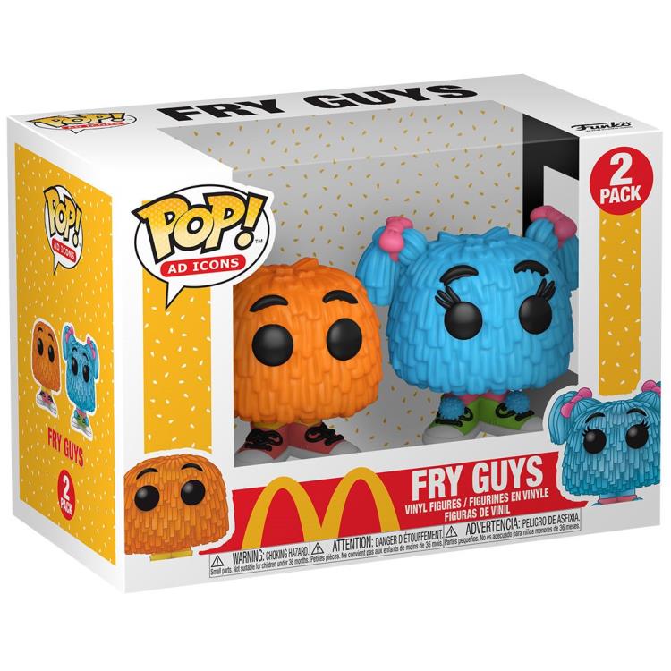 McDonald's Pop! Ad Icons Fry Guys (Orange & Blue) Two-Pack Gallery Image 4