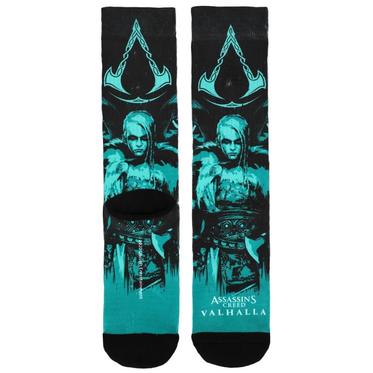 Assassins Creed Valhalla Sublimated Crew Socks Gallery Image 3