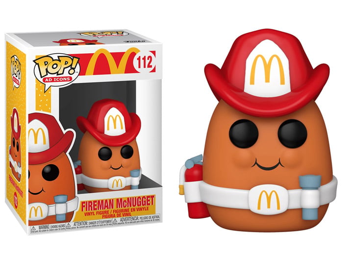 McDonald's Pop! Ad Icons #112 Fireman McNugget Gallery Image 1