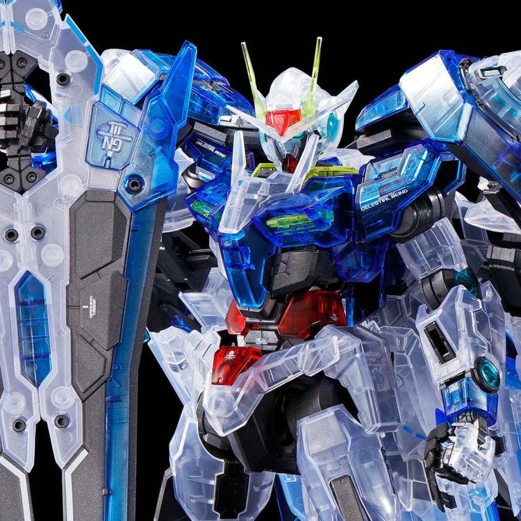Mobile Suit Gundam 00V MG Gundam 00 XN Raiser (Clear Color) Gunpla Expo Tokyo 2020 1/100 Scale Exclusive Model Kit Gallery Image 6
