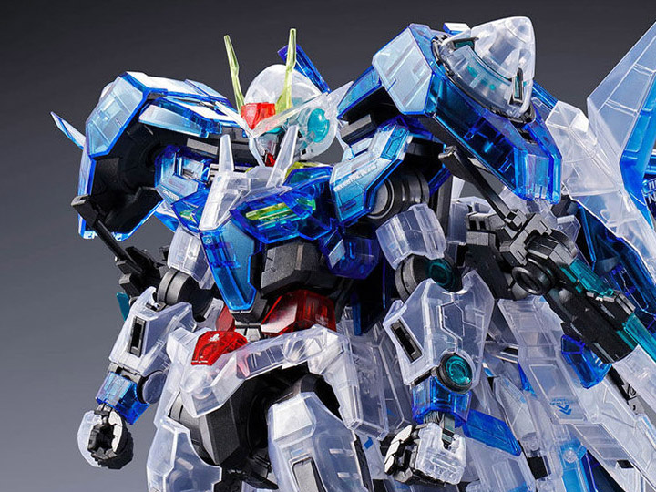 Mobile Suit Gundam 00V MG Gundam 00 XN Raiser (Clear Color) Gunpla Expo Tokyo 2020 1/100 Scale Exclusive Model Kit Gallery Image 1