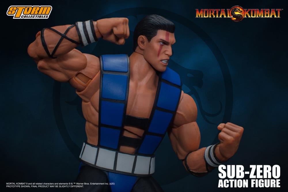 Mortal Kombat 3 VS Series Sub-Zero (Unmasked) 1/12 Scale Figure Gallery Image 8