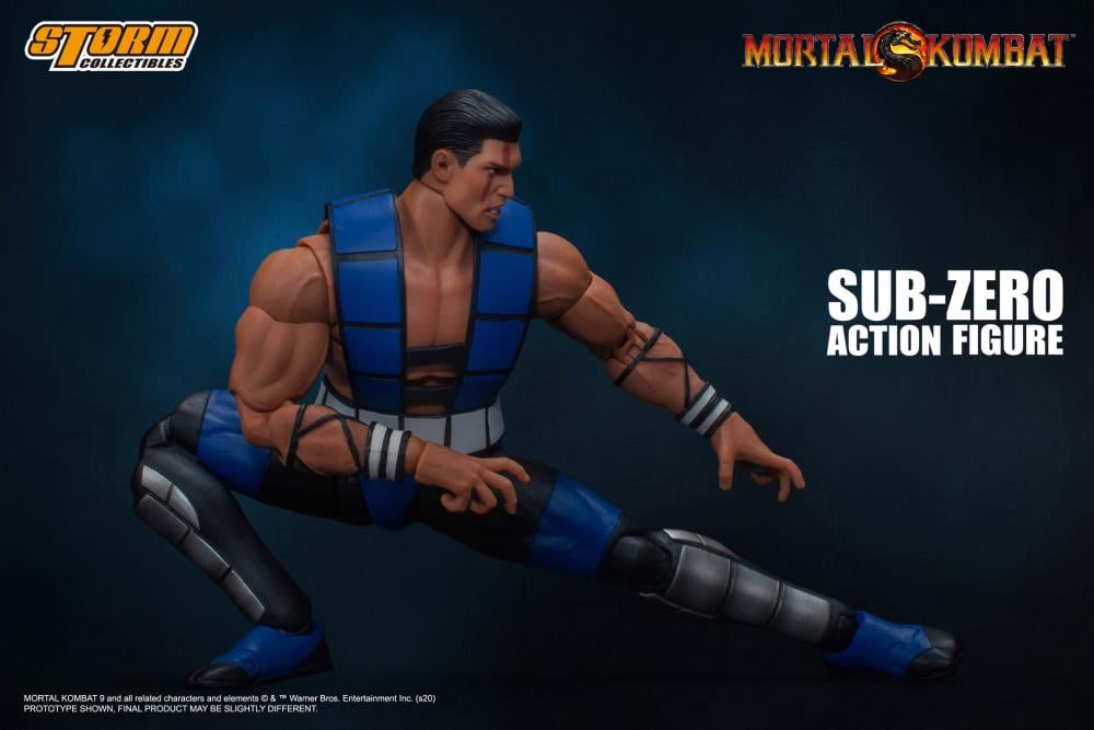 Mortal Kombat 3 VS Series Sub-Zero (Unmasked) 1/12 Scale Figure Gallery Image 13