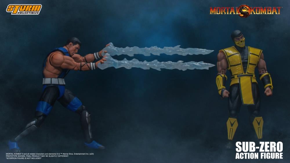 Mortal Kombat 3 VS Series Sub-Zero (Unmasked) 1/12 Scale Figure Gallery Image 15