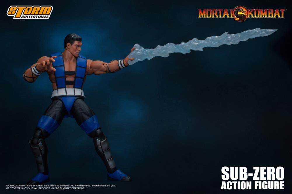 Mortal Kombat 3 VS Series Sub-Zero (Unmasked) 1/12 Scale Figure Gallery Image 14