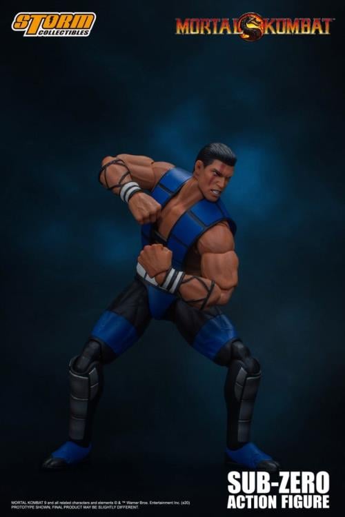 Mortal Kombat 3 VS Series Sub-Zero (Unmasked) 1/12 Scale Figure Gallery Image 9