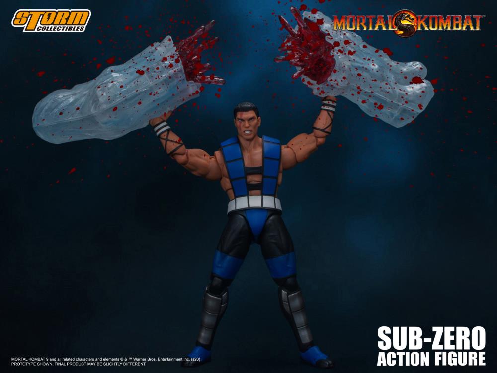Mortal Kombat 3 VS Series Sub-Zero (Unmasked) 1/12 Scale Figure Gallery Image 18
