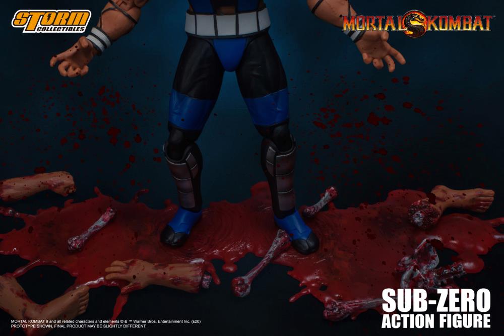 Mortal Kombat 3 VS Series Sub-Zero (Unmasked) 1/12 Scale Figure Gallery Image 19