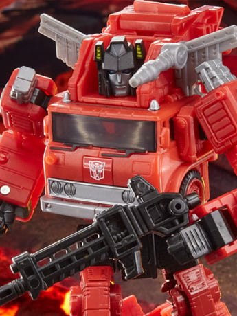 ち*じ様 新品未開封Transformers Kingdom Inferno K Transformers Kingdom War for Cybertron: Inferno Action Figure with