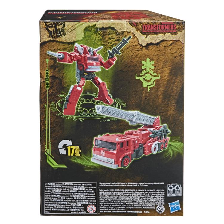 Transformers: Kingdom Voyager Inferno Action Figure