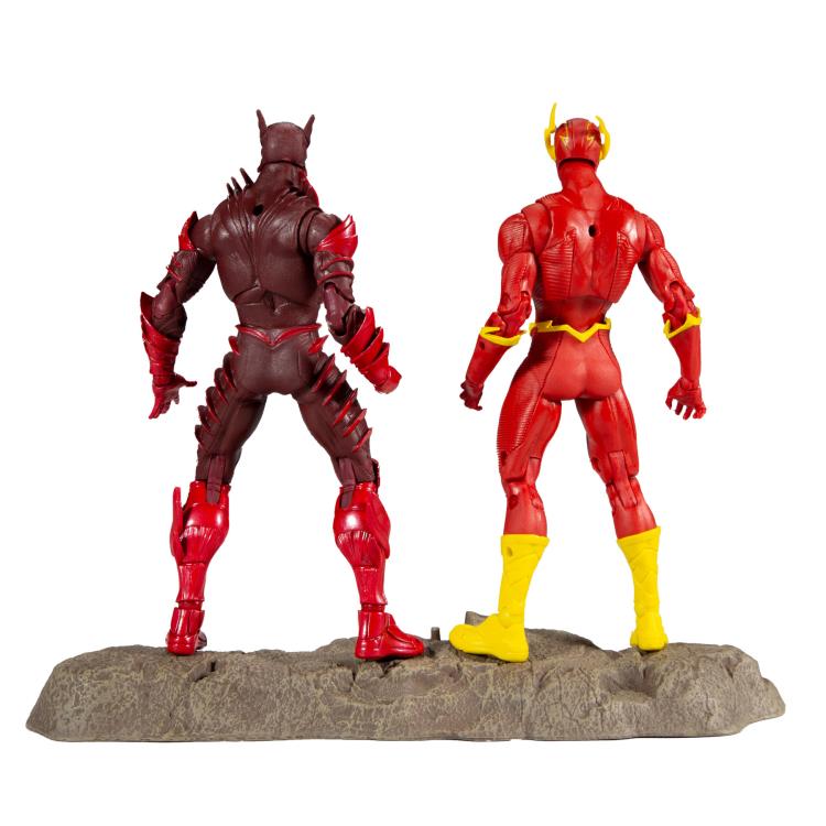 Dark Nights: Metal DC Multiverse Earth -52 Batman (Red Death) & The Flash Action Figure Two-Pack Gallery Image 8