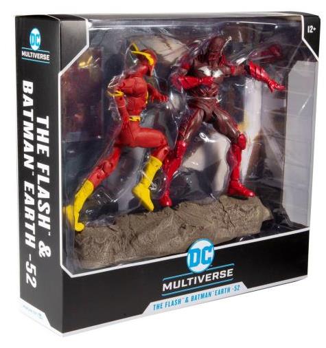 Dark Nights: Metal DC Multiverse Earth -52 Batman (Red Death) & The Flash Action Figure Two-Pack Gallery Image 14