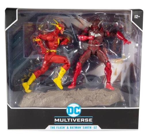Dark Nights: Metal DC Multiverse Earth -52 Batman (Red Death) & The Flash Action Figure Two-Pack Gallery Image 13