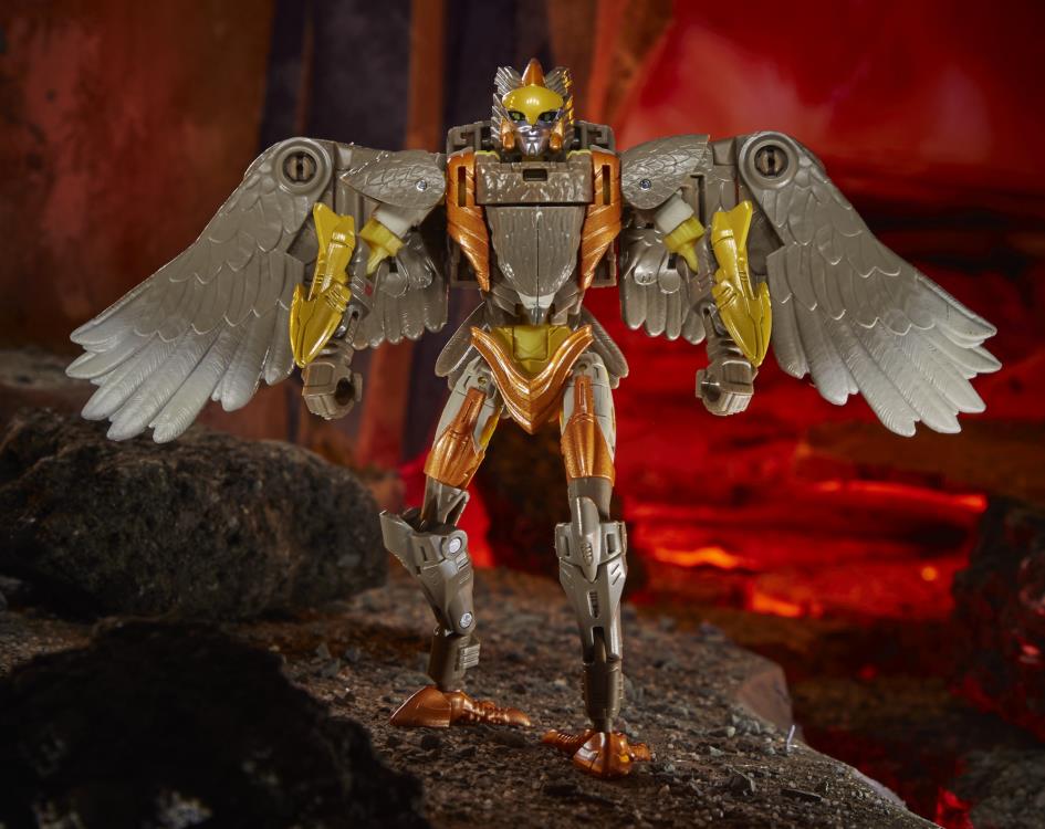Transformers War for Cybertron: Kingdom Deluxe Airazor Gallery Image 4