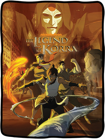 The Legend of Korra Fleece Throw Gallery Image 2