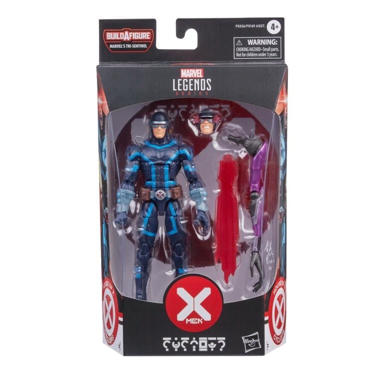 X-Men Marvel Legends Cyclops Action Figure (Tri Sentinel BAF) Gallery Image 9