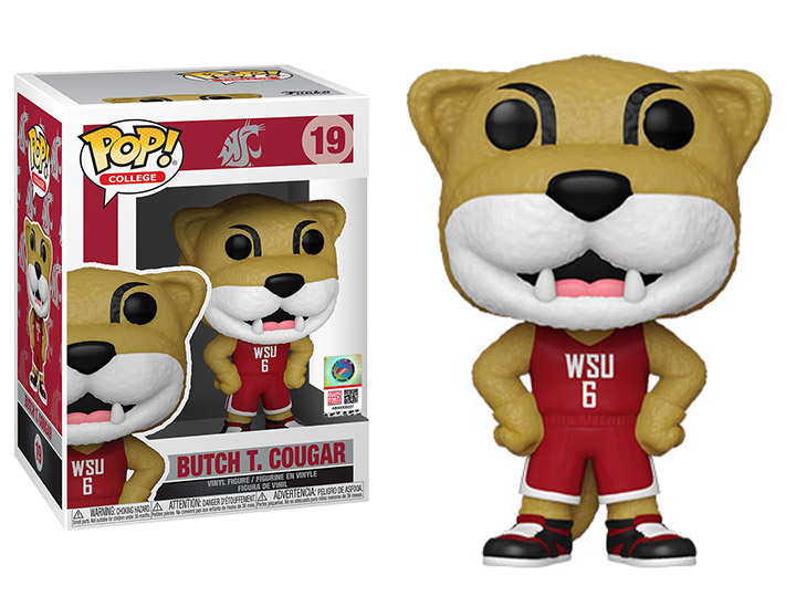 Washington State University Pop! College #19 Butch T. Cougar Gallery Image 1
