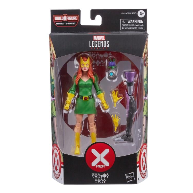X-Men Marvel Legends Marvel Girl Action Figure (Tri Sentinel BAF) Gallery Image 8