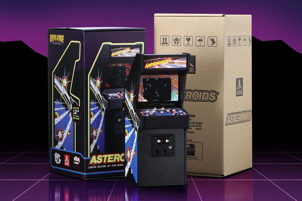 Asteroids RepliCade Amusements 1/6 Scale Limited Edition Arcade Cabinet Gallery Image 10