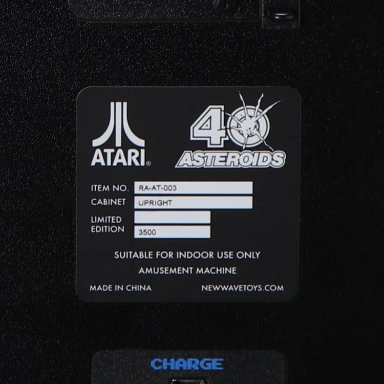 Asteroids RepliCade Amusements 1/6 Scale Limited Edition Arcade Cabinet Gallery Image 9
