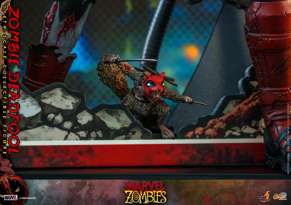 Marvel Zombies CMS06 Zombie Deadpool 1/6 Scale Collectible Figure
