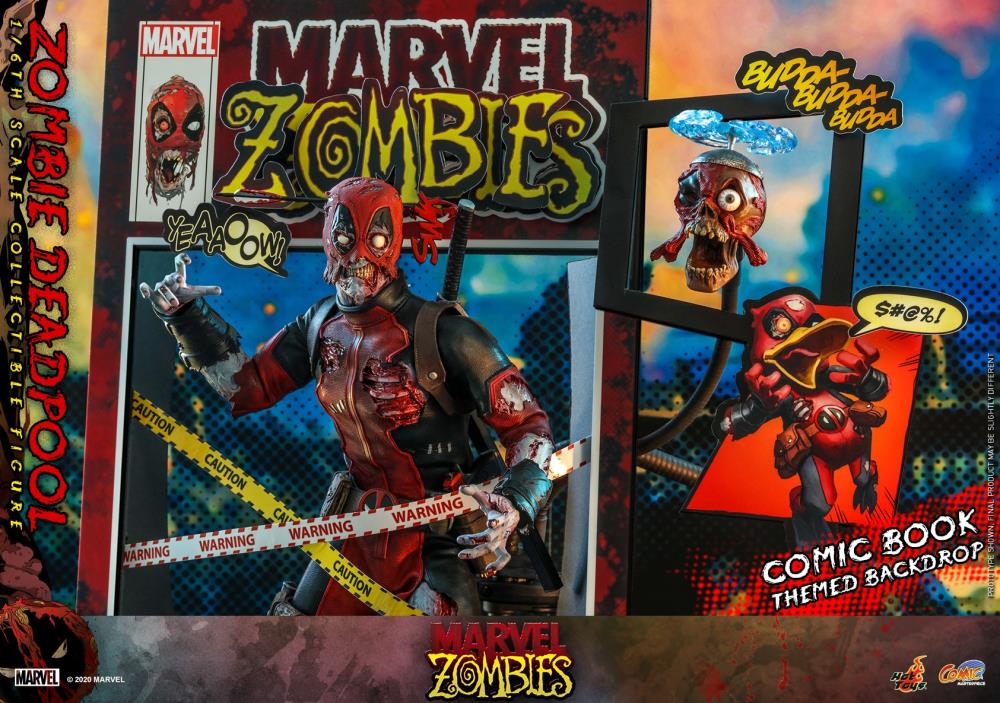 Marvel Zombies CMS06 Zombie Deadpool 1/6 Scale Collectible Figure