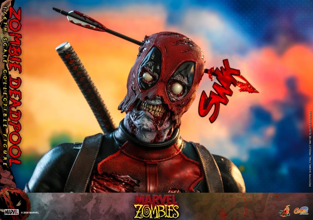 Marvel Zombies CMS06 Zombie Deadpool 1/6 Scale Collectible Figure Gallery Image 15