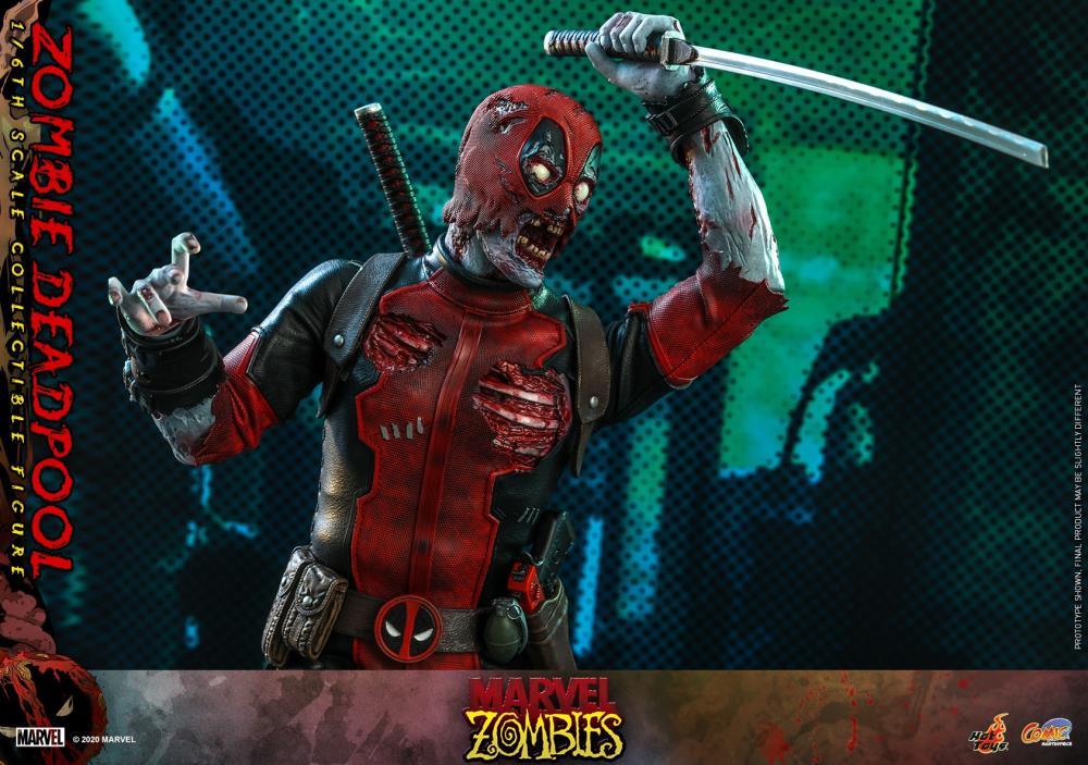 Marvel Zombies CMS06 Zombie Deadpool 1/6 Scale Collectible Figure Gallery Image 14