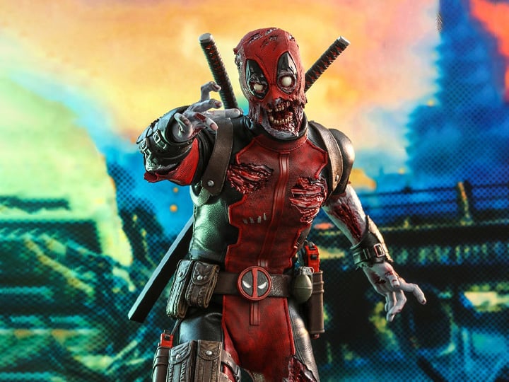 コミック マスターピース MARVEL ZOMBIE DEADPOOL Marvel Zombie Deadpool 1/6 Scale Bust Limited Edition SDCC