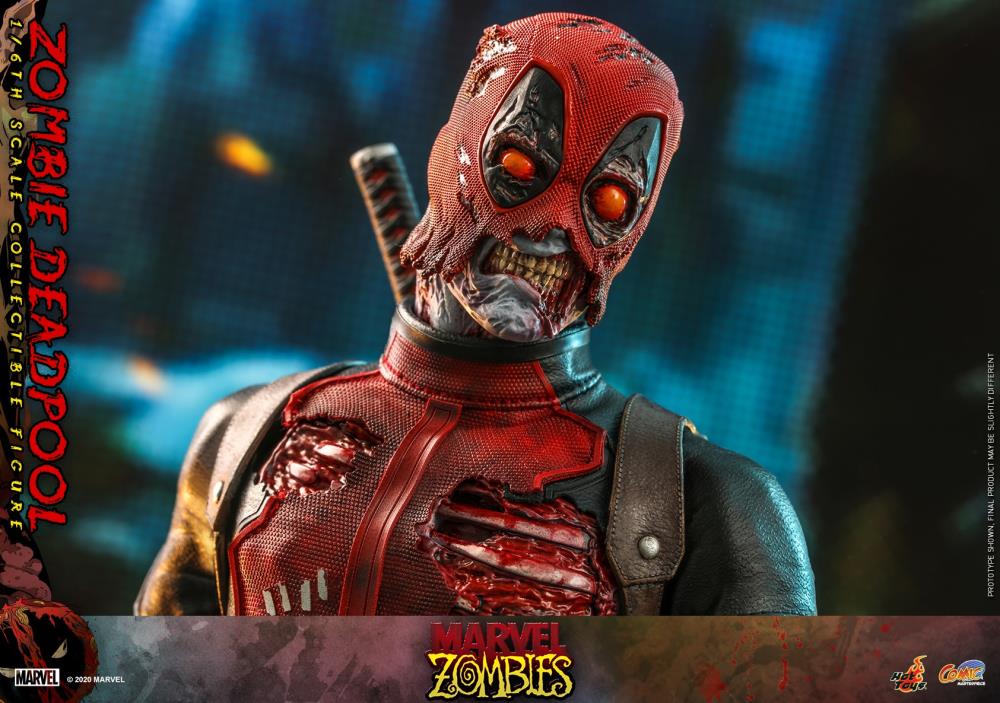 Marvel Zombies CMS06 Zombie Deadpool 1/6 Scale Collectible Figure Gallery Image 18